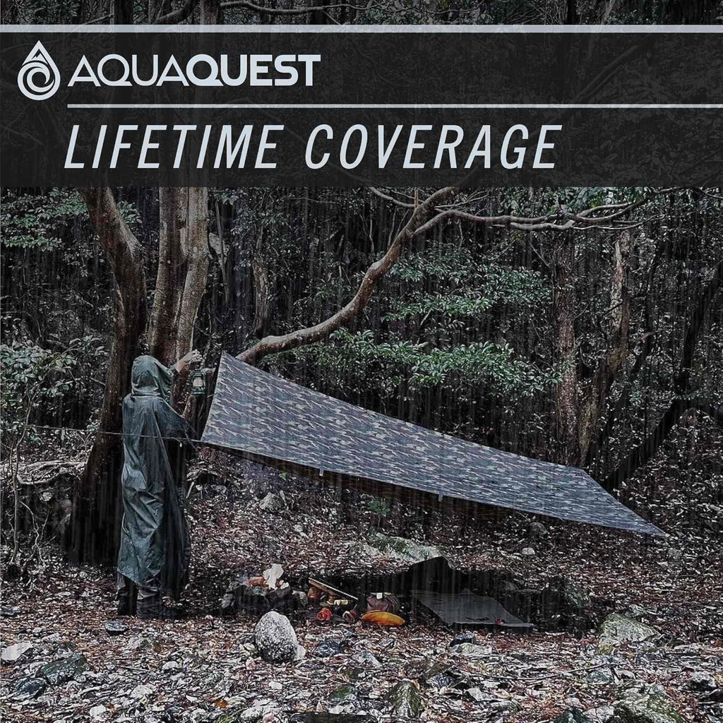 Defender Tarp – Heavy-Duty Waterproof (20,000 Mm) Seam-Taped Rain Fly for Camping, Bushcraft & Survival