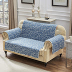 Greenland Home Willow Reversible Slipcover - Furniture Protector - Loveseat - Natural