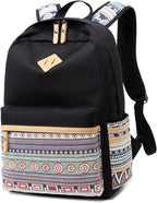 Lightweight Kids Backpacks for School Bag Canvas Small Travel Backpacks for Women Girls Boys Bookbag Toddler Back Pack