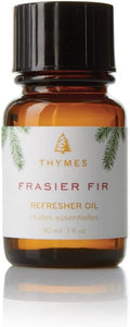 Thymes Frasier Fir Fragrant Refresher Oil - Aromatherapy Oil - Long Lasting Scent (1 Fl Oz)