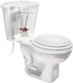 5403 Universal 3-Inch Toilet Flapper, Water Saving | Silicone Seal Lasts up to 10X Longer, Adjustable Dial Saves Water, Kink-Free Chain, Resists Chlorine and Hard Water