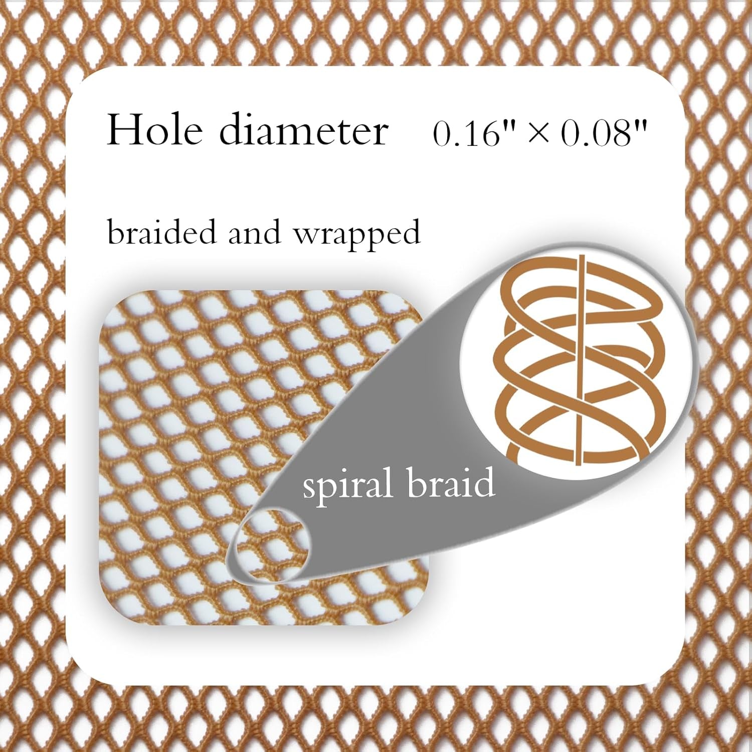 1 Yards Lace Net for Making Wig Cap Wig Accessories Mesh Fabric Stretch Fabric (SJ-39#12)
