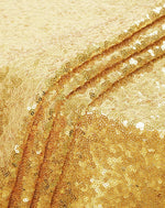 Sequin Tablecloth, 60X102 Inch Gold Rectangle Glitter Table Cover for Cake Dessert Exhibition Party Birthday Events