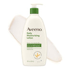 Aveeno Daily Moisturizing Body Lotion for Normal to Dry Skin, Moisturizer with Soothing Prebiotic Oat, Non Greasy, Non Comedogenic, Fragrance Free Body Lotion for Women & Men, 18 Fl Oz