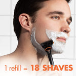 Fusion5 Razor Refills for Men, 12 Razor Blade Refills