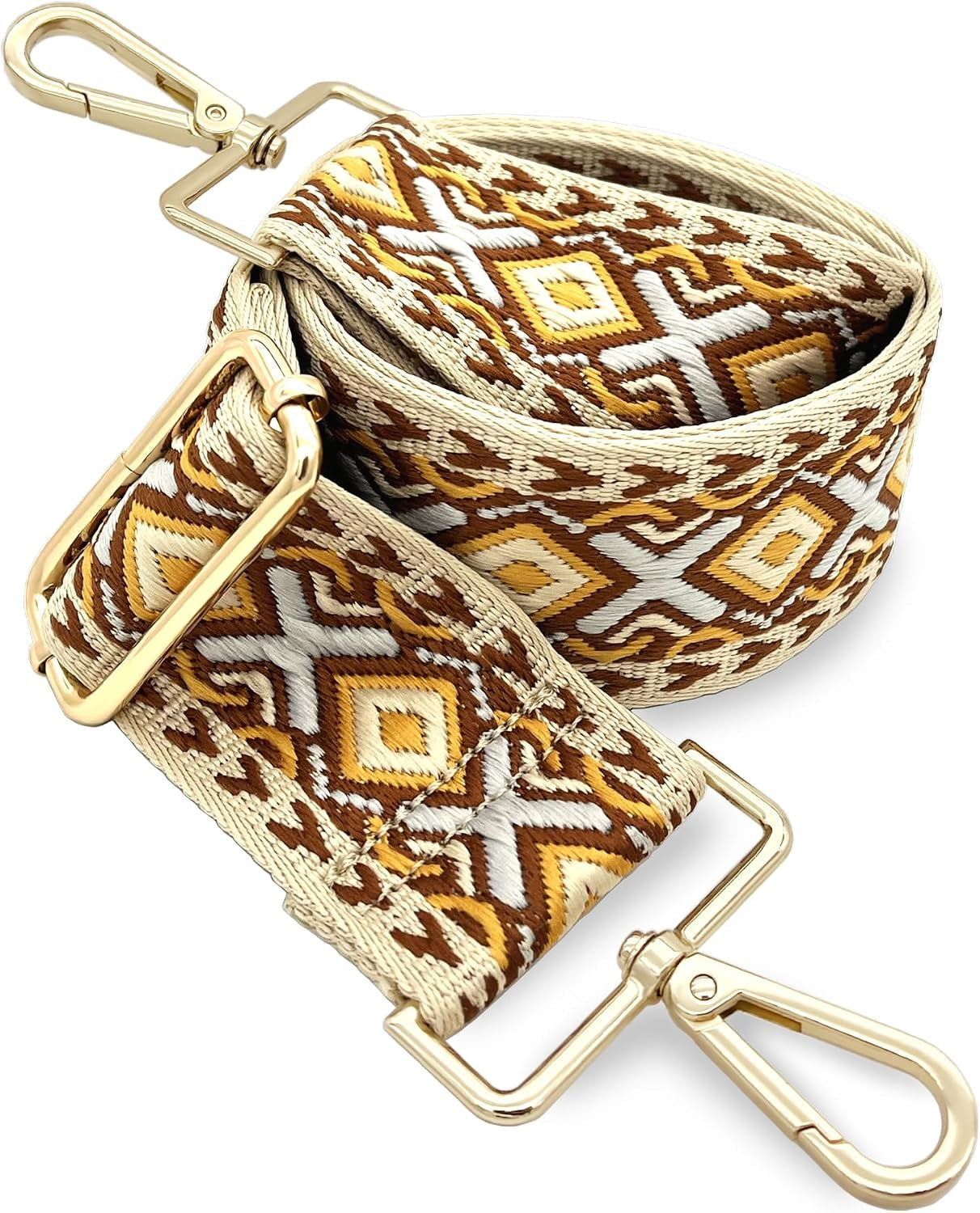 Purse Strap Women'S Crossbody Handbags - Purse Straps Replacement Crossbody for Bags, Wide Shoulder Strap for Camera Bag Purse, Tote Bag, for Her, Yellow