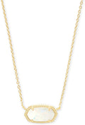 Kendra Scott Elisa Pendant Necklace for Women, Fashion Jewelry, 14K Gold-Plated