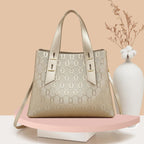 Women Crossbody Handbags Genuine Leather Satchel Handbags for Women Top-Handle Shoulder Tote Purses