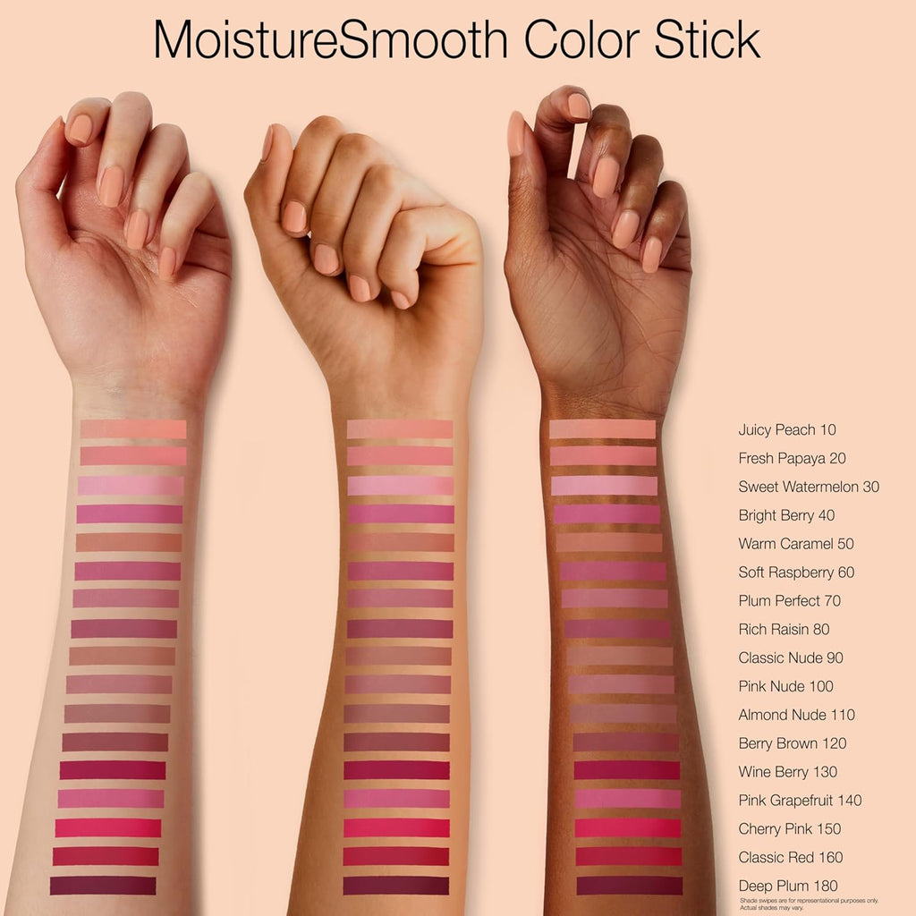 Neutrogena Moisturesmooth Color Stick, 120 Berry Brown, .011 Oz, 36 Pack