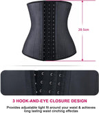Women'S Underbust Latex Sport Girdle Waist Trainer Corsets Hourglass Body Shaper