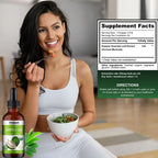 Graviola Leaf Extract, Organic Soursop Guanabana Leaves Liquid, 98% Absorption-1 Fl Oz