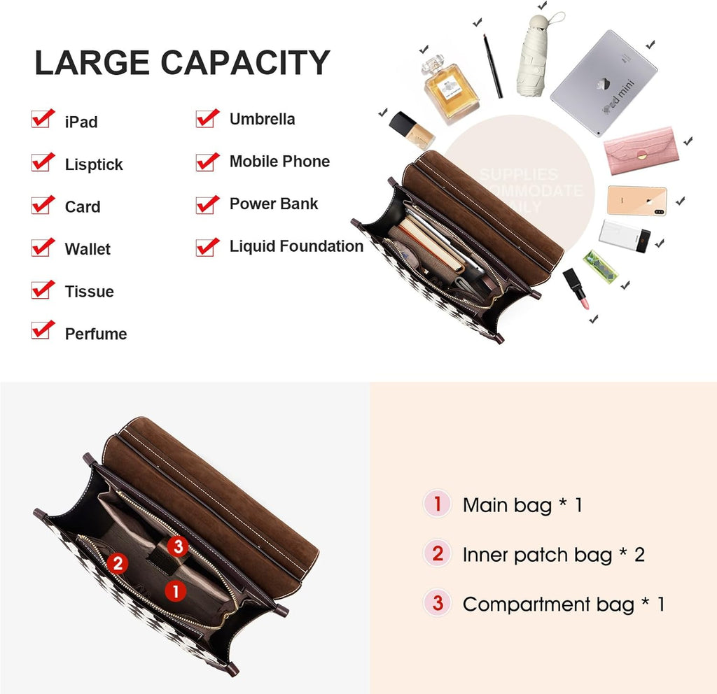 Leather Backpack Purse for Women Fashion Travel Shoulder Bag | Genuine Leather and Microfiber Leather, College Backpacks, Vintage, Casual Work Bag