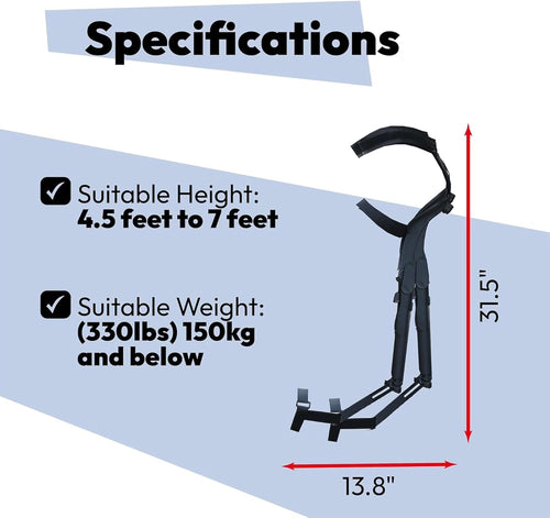 Adjustable Chairless Wearable Invisible Chair, Wearable Chair Invisible Seat,Invisible Chair Wearable Exoskeleton Human Ergonomics Stool ﻿