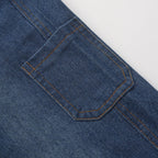 Boys Denim Bib Overalls, Size 3T-10