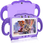 Kids Tablet 7 Inch 32GB Toddler Tablet with Protective Case, Wifi, Education Software Preinstalled for Boys Girls, Dual Camera, Parental Control, Youtube, GMS