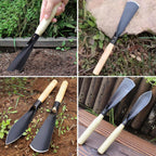 Garden Shovel Trowel Tool Set, 3 Pack Heavy Duty Gardening Tools Set Include Wide Garden Trowel, Hand Shovel with Repotting Mat, Small Shovels for Digging Planting Transplanting