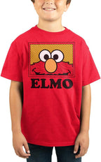 Youth Boys Elmo Shirt Kids Clothing Sesame Street Apparel