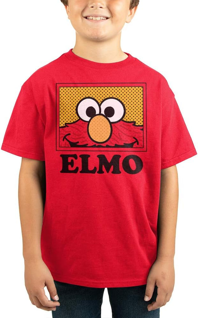 Youth Boys Elmo Shirt Kids Clothing Sesame Street Apparel