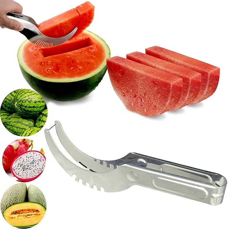 Watermelon Block Slicer Stainless Steel Fruit Cutter  Splitter