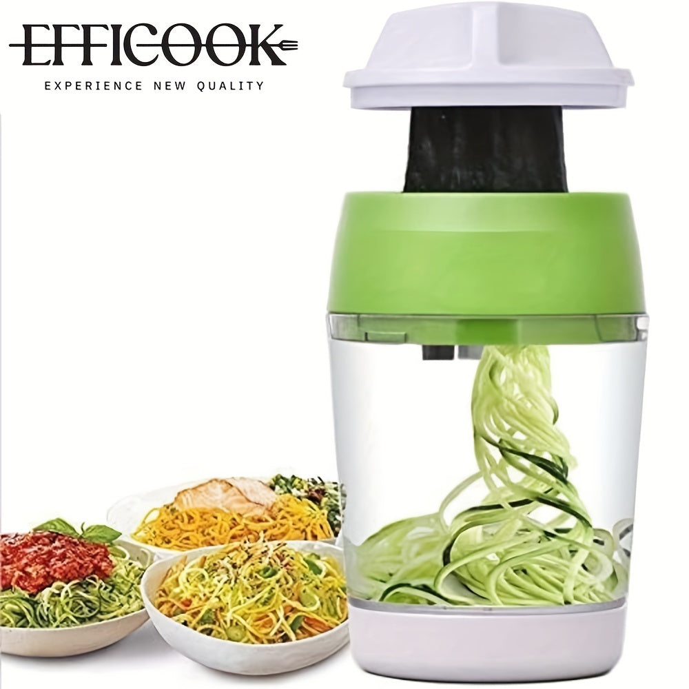 4in1 Veggie Spiralizer with Container Zoodles Spiralizer More