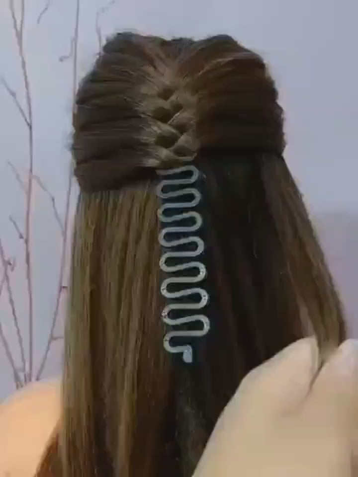 Create flawless fishbone braids with this innovative DIY tool