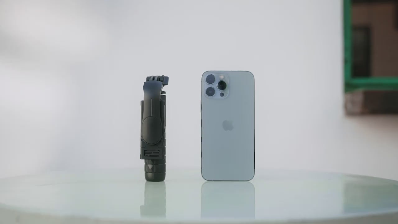 AllinOne Portable Selfie Stick Tripod with Wireless Remote Shutter