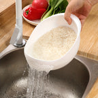 Versatile Rice Wash Drain Basket for Efficient Kitchen Cooking