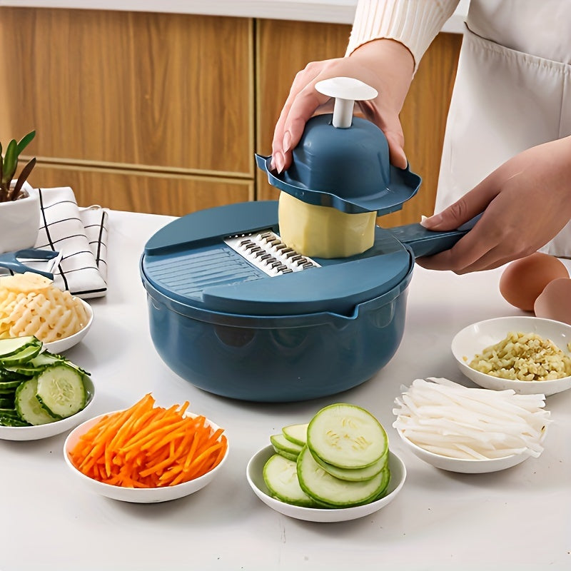 Professionalgrade 12in1 Vegetable Chopper Cut Shred Slice Grate and more