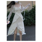 Gentle Adult Lady like Woman Style Long Dress Suit for Women