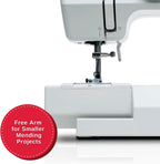 | M1000.662 Sewing Machine - 32 Stitch Applications - Mending Machine - Simple, Portable & Great for Beginners