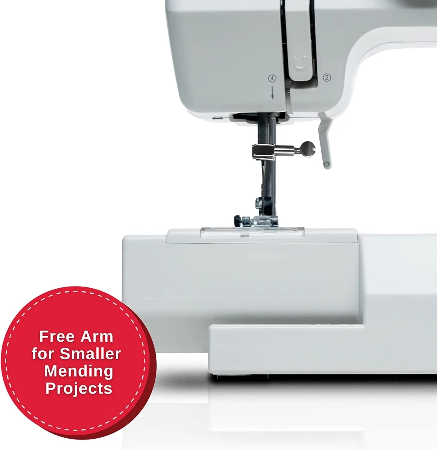 | M1000.662 Sewing Machine - 32 Stitch Applications - Mending Machine - Simple, Portable & Great for Beginners