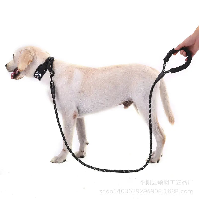 150CM Nylon Reflective Dog Collars Leash Dog Traction Rope Outdoor Pet Supplies