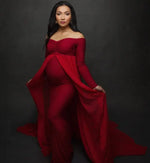 Pregnant Woman Cloak Dress